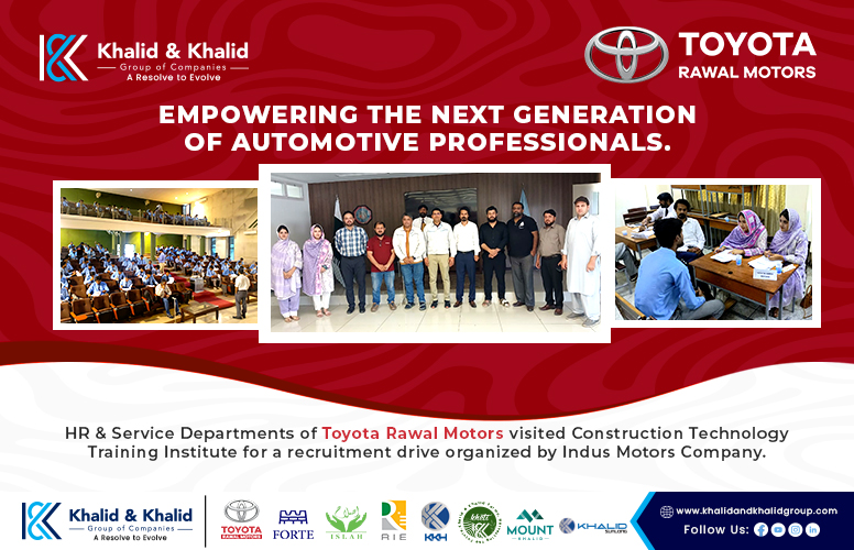 Toyota Rawal Motors | Driving Talent Toward Tomorrow.