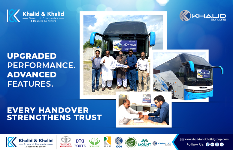 With the handover of the Khalid Sunlong Bus, another milestone achieved.